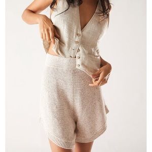Free People Cruising Sweater Shorts